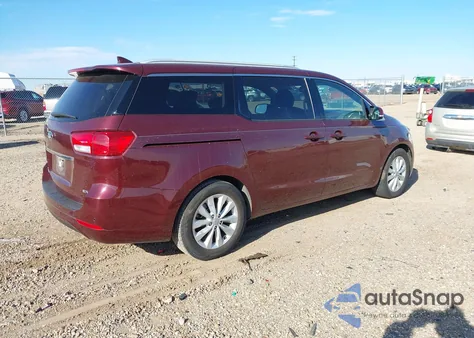 2015 Kia Sedona Ex из США, поврежденный, VIN KNDMC5C17F6048742